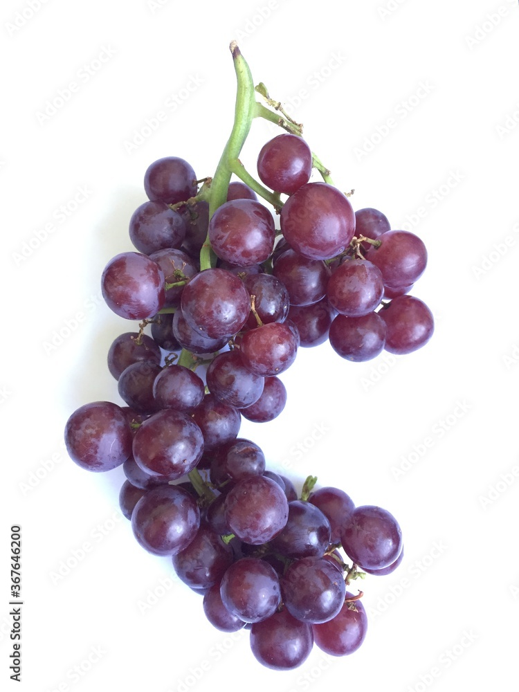 bunch of grapes isolated on white background bunch of grapes isolated on white background