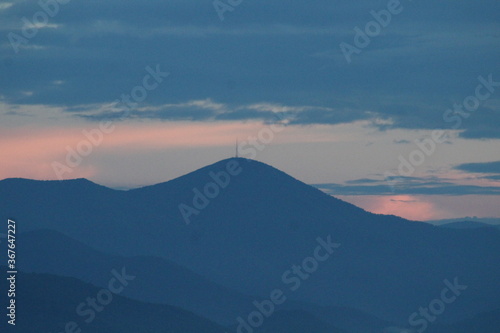 mountain sunset © David