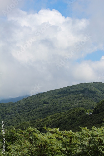 mountains under sky