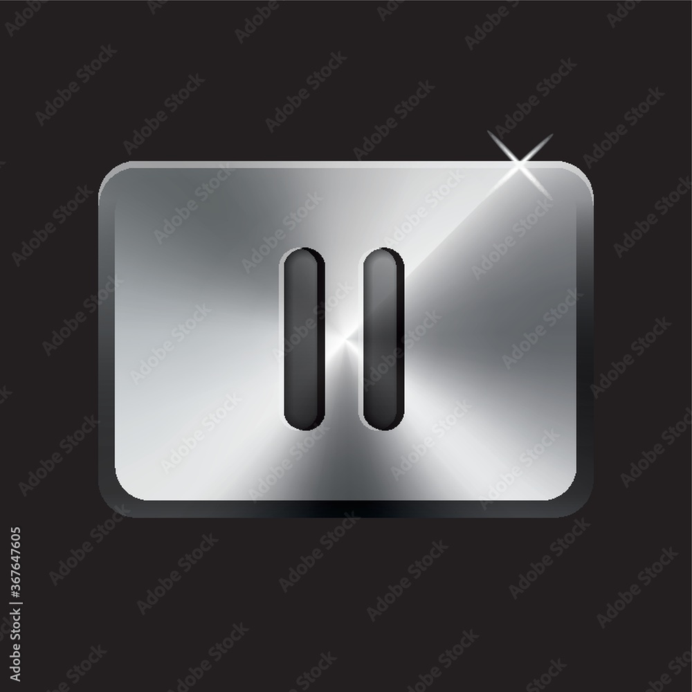 pause button pause button