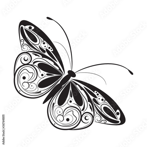 butterfly tattoo design