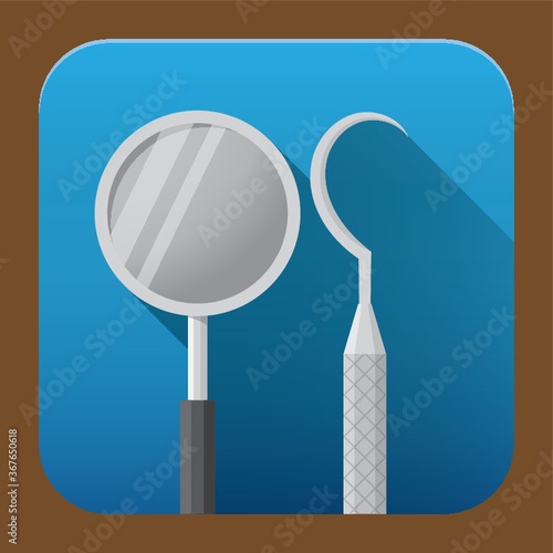 dental mirror and probe