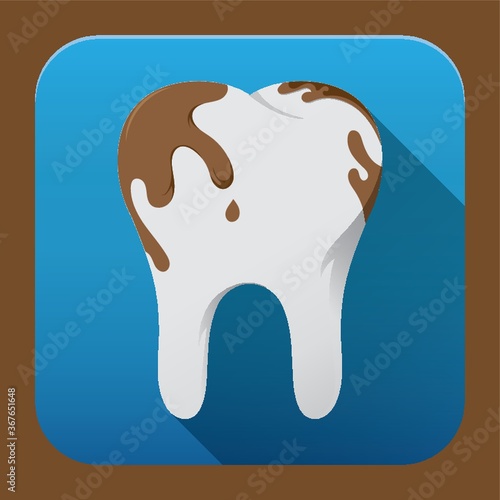 tooth with cavity