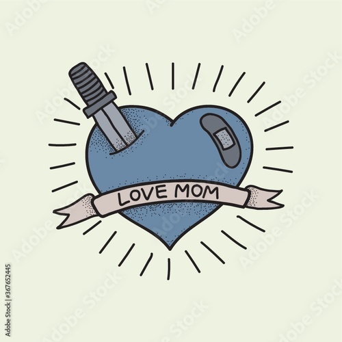 heart tattoo design