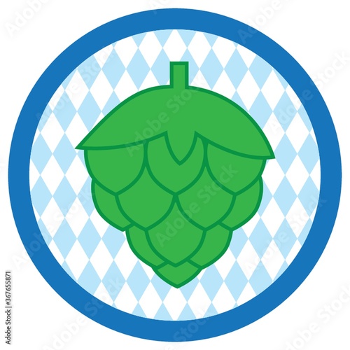 green hops
