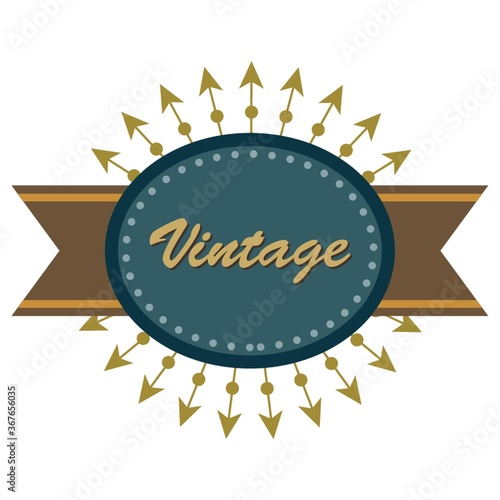 vintage label