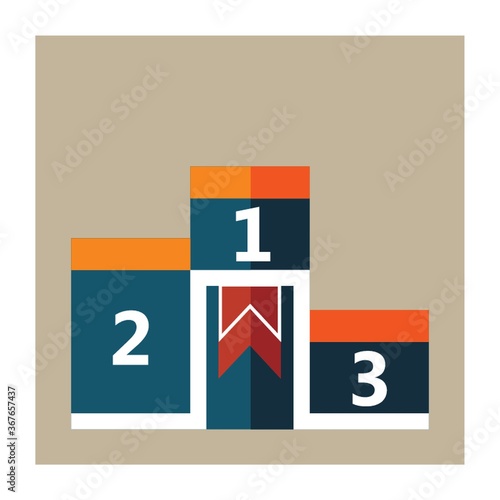 winner podium