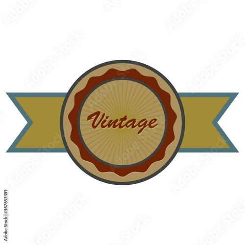 vintage label