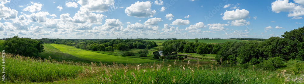 Horseshoe Bend State Park in Iowa in the Summer of 2020