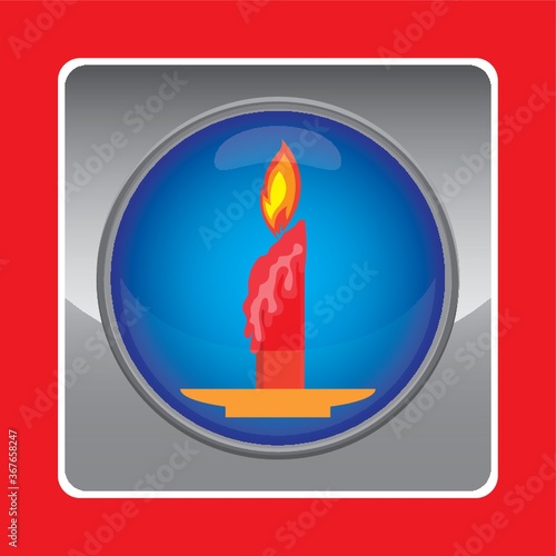 burning candle