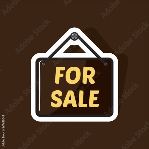 sale board sign