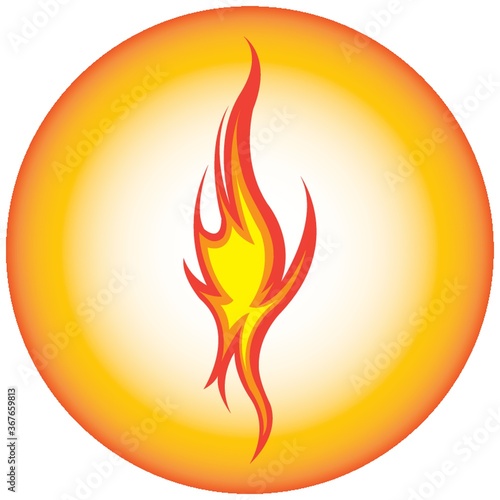 fire flame