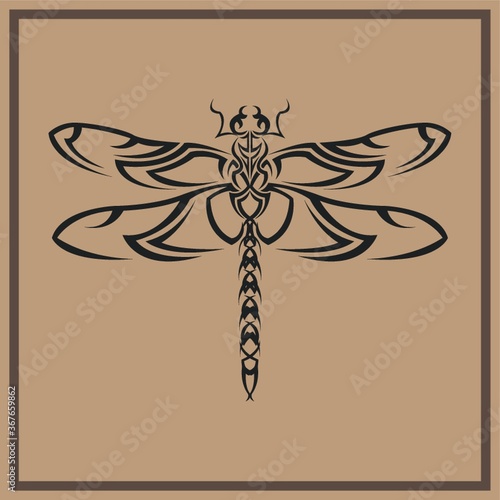 dragonfly tattoo design