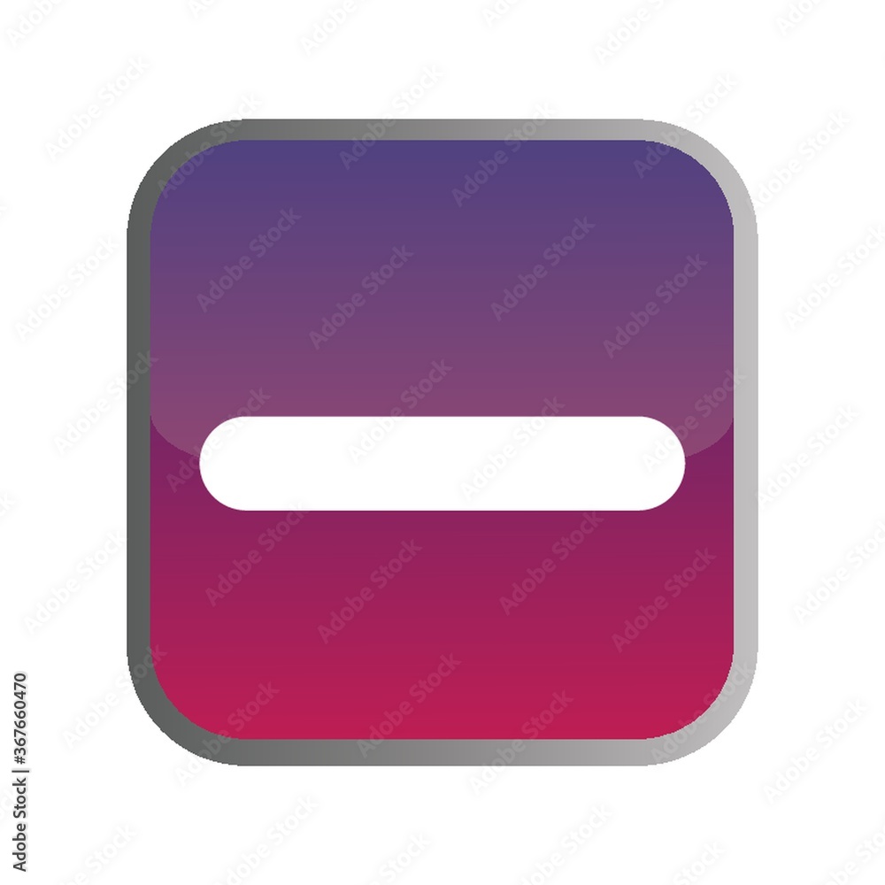 minus button minus button