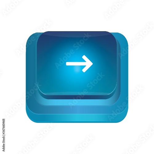 arrow right button