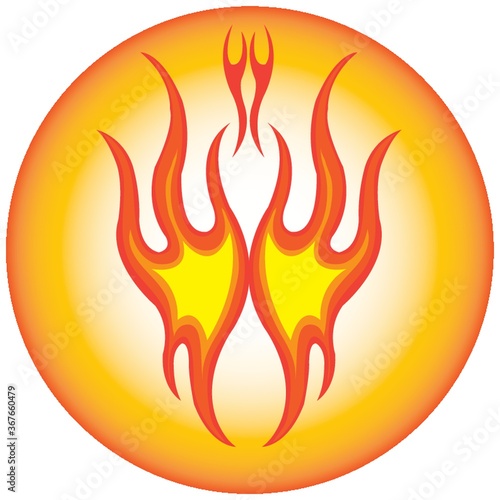 fire flame