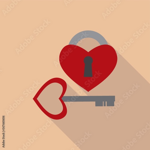 heart shaped lock and key
