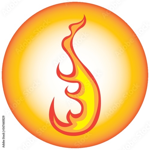 fire flame