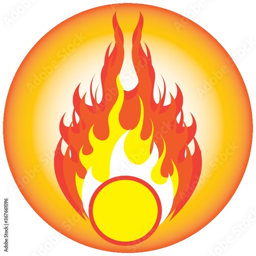 fire flame