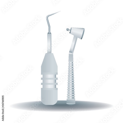 dental probe and drill