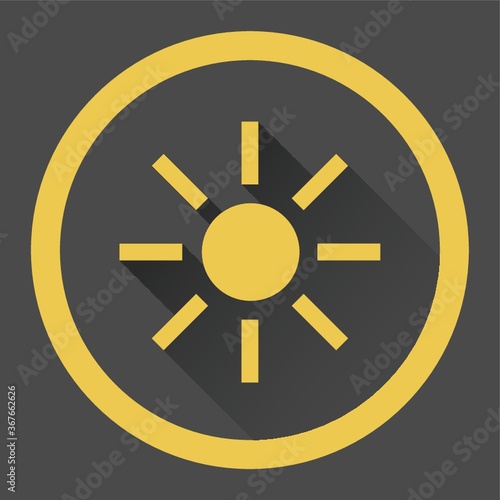 brightness button