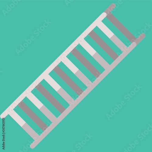 wooden ladder