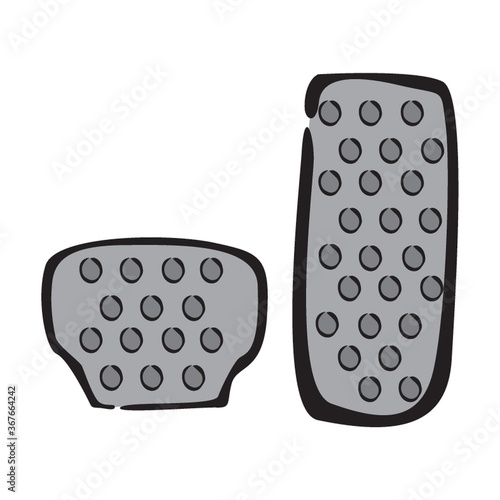 automobile pedals