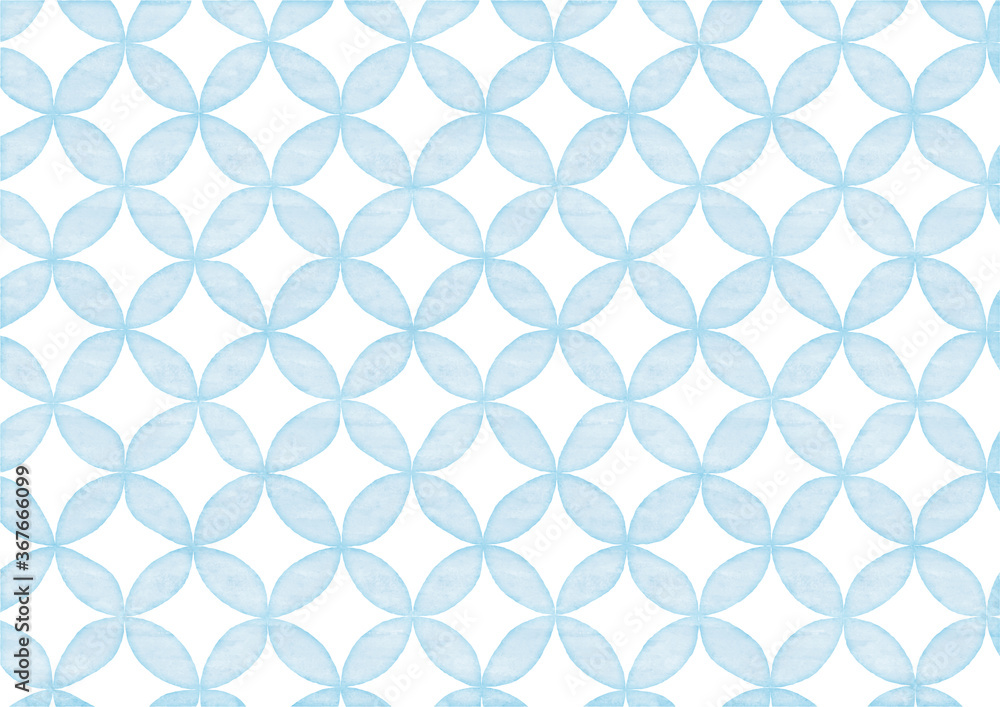 Fototapeta premium 手書き風和風背景