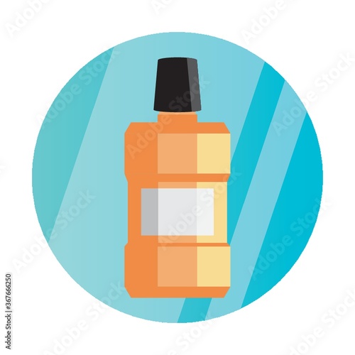 mouthwash bottle
