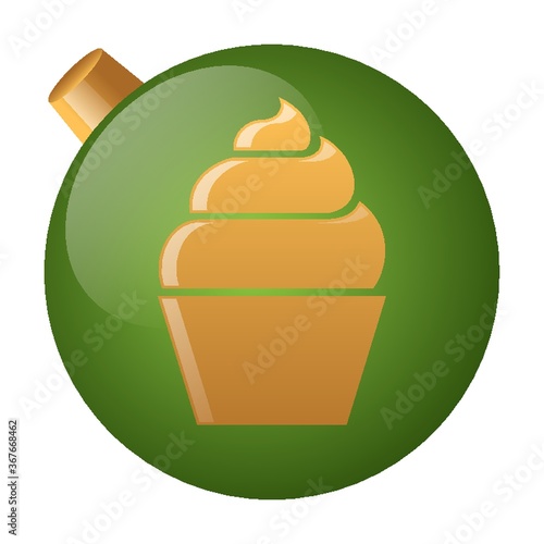 cupcake button