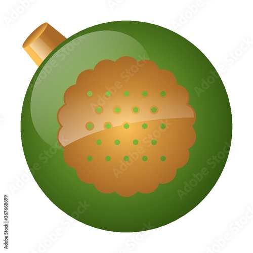 shortbread cookie button