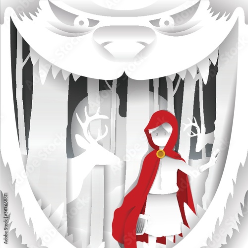 girl in red hood