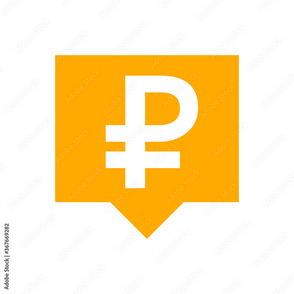 ruble currency symbol in speech bubble square shape for icon, russia ruble money for app symbol, simple flat russian ruble money, currency digital ruble coin for financial concept, isolated on white ruble currency symbol in speech bubble square shape for icon, russia ruble money for app symbol, simple flat russian ruble money, currency digital ruble coin for financial concept, isolated on white