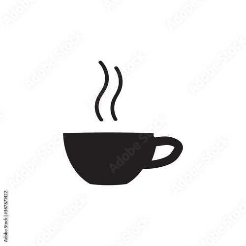 Coffe cup icon vector