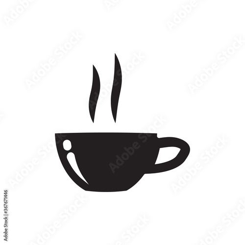 Coffe cup icon vector