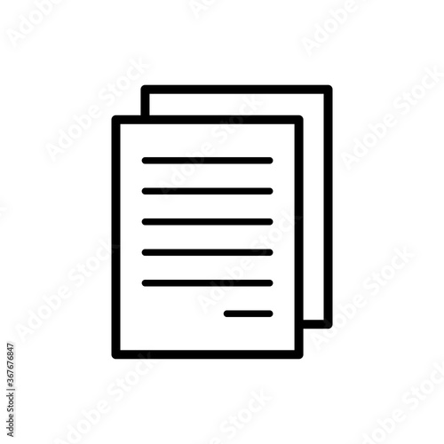file - document - proposal icon vector design template © fendy