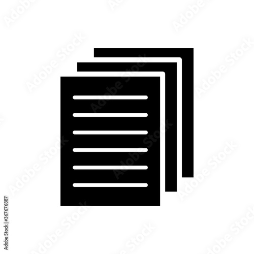 file - document - proposal icon vector design template