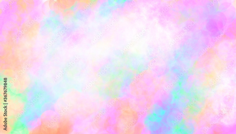 Unicorn Marble Galaxy Print pattern in repeat.Pastel clouds and sky with bokeh . Cute bright candy background . Concept for montage yours product or presentation for girl .Princess style. Unicorn Marble Galaxy Print pattern in repeat.Pastel clouds and sky with bokeh . Cute bright candy background . Concept for montage yours product or presentation for girl .Princess style.
