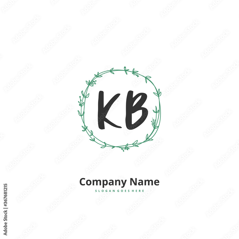K B KB Initial handwriting and signature logo design with circle. Beautiful design handwritten logo for fashion, team, wedding, luxury logo. K B KB Initial handwriting and signature logo design with circle. Beautiful design handwritten logo for fashion, team, wedding, luxury logo.