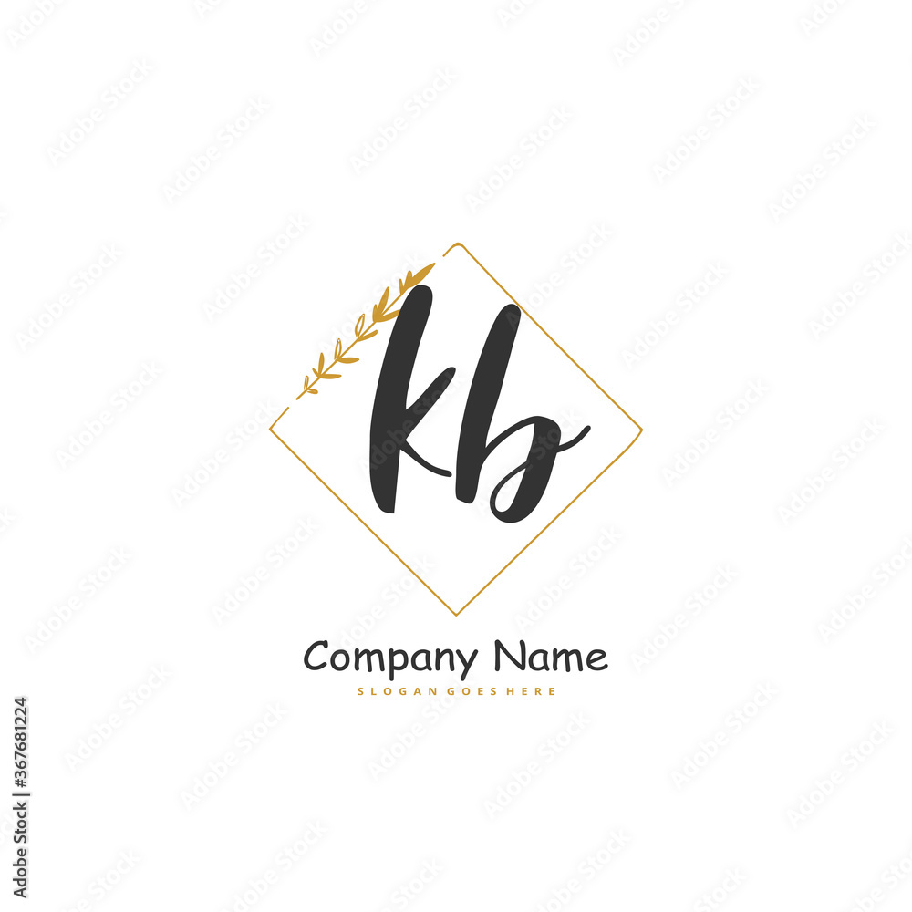 K B KB Initial handwriting and signature logo design with circle. Beautiful design handwritten logo for fashion, team, wedding, luxury logo. K B KB Initial handwriting and signature logo design with circle. Beautiful design handwritten logo for fashion, team, wedding, luxury logo.