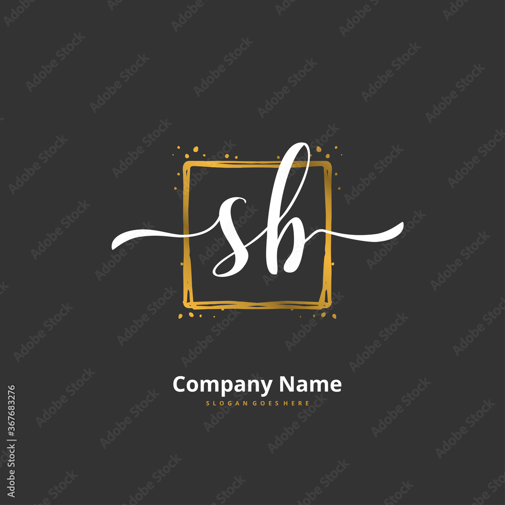 S B SB Initial handwriting and signature logo design with circle. Beautiful design handwritten logo for fashion, team, wedding, luxury logo. S B SB Initial handwriting and signature logo design with circle. Beautiful design handwritten logo for fashion, team, wedding, luxury logo.