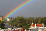 rainbow on Adelaide, Australia