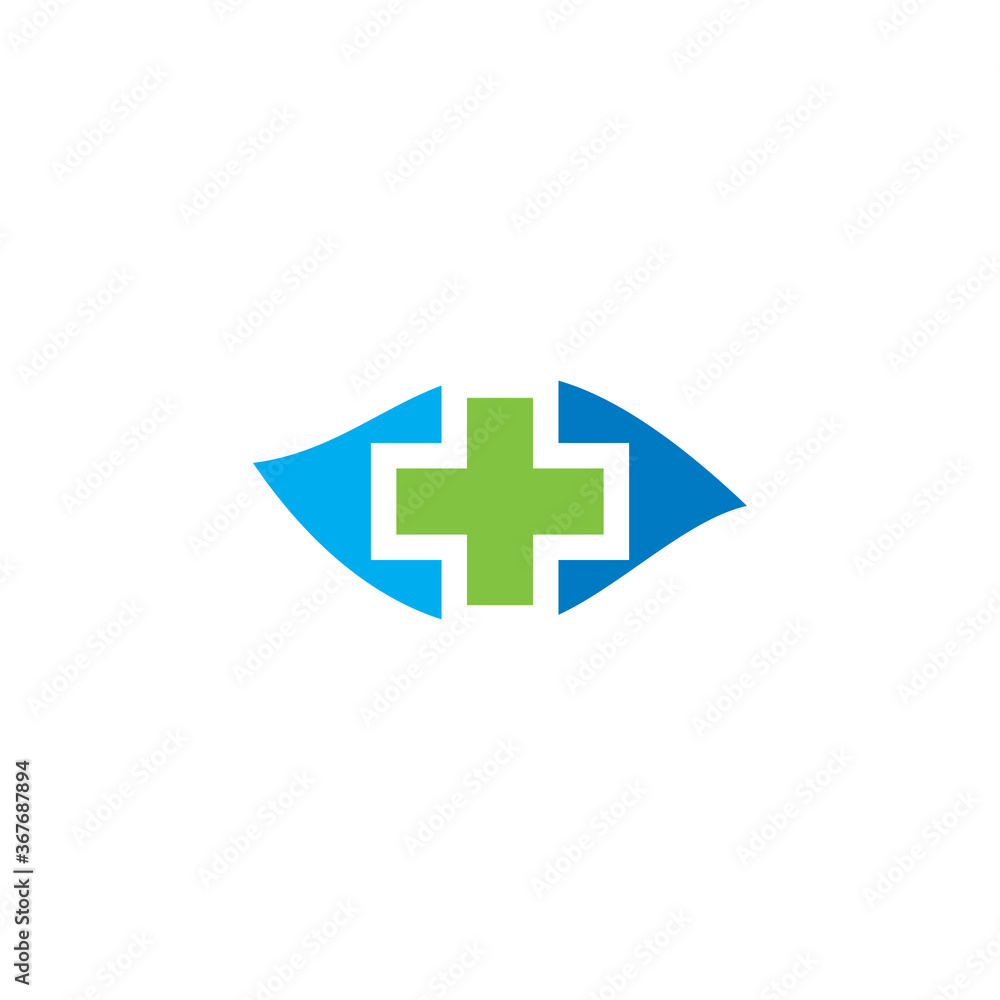 Obraz premium nature medic logo , healthy care logo