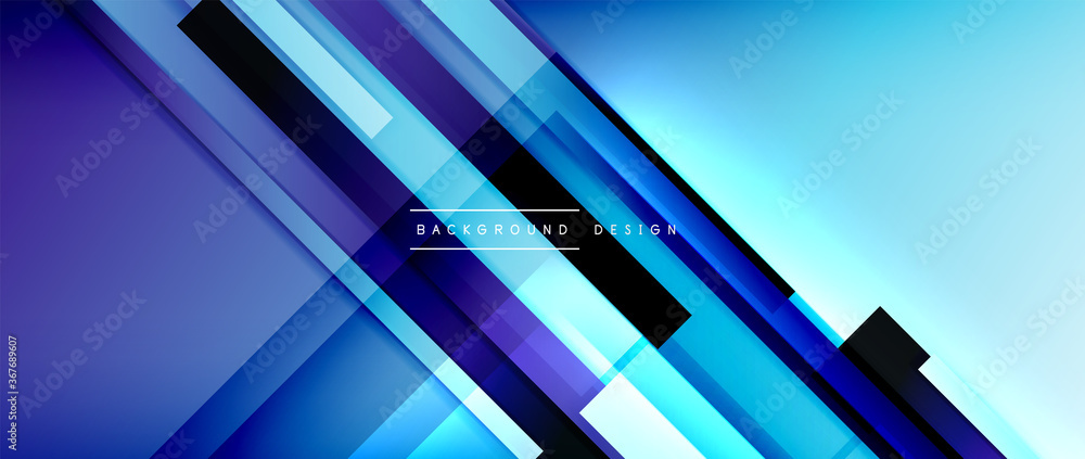 Dynamic lines on fluid color gradient. Trendy geometric abstract background for your text, logo or graphics Dynamic lines on fluid color gradient. Trendy geometric abstract background for your text, logo or graphics