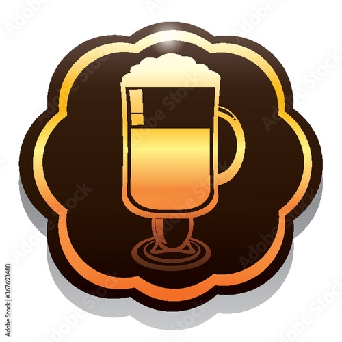 cold coffee mug