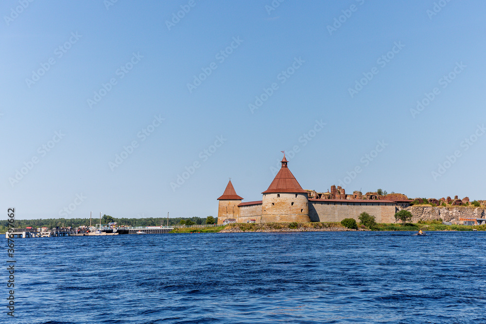 The Oreshek Fortress In Saint Petersburg. Russia. 