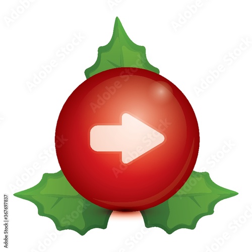arrow right button