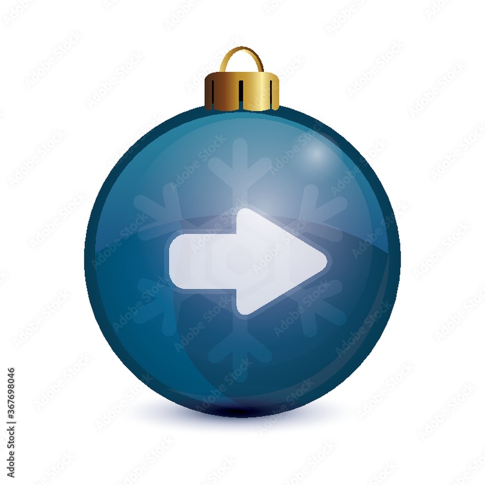 Fototapeta premium arrow right button