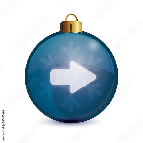 arrow right button
