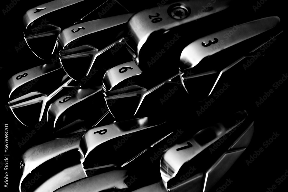 custom made wallpaper toronto digitalModern Iron Golf Clubs Blades.